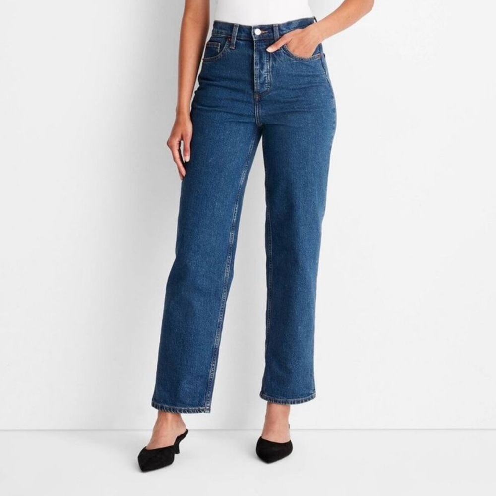 NWOT Universal Thread Women's Super High-Rise Straight Size 8
